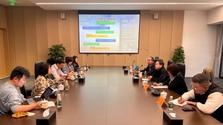 10月17日，甘肅文旅集團黨委書記、董事長石培文帶隊赴北京快手科技有限公司總部考察，對接洽談相關合作項目?？焓挚萍几笨偛脧堒?，副總編輯倪超，集團公司副總經理謝昕，雙方相關子公司負責人參加考察座談。張軍